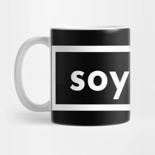 soy boy - dark Mug